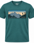 Mens T-Shirt - Mountain Hiking