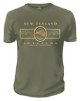 Mens New Zealand T-Shirt - Kiwi and Koru