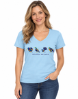 Womens T-Shirt - Native Birds