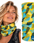 Neck Gaiter | Multi Scarf | Bandana | Headband - Ferns