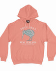 Womens Hoodie - Batik Kiwi
