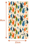 Multi Scarf | Face Mask | Bandana | Headband - Retro Kiwi