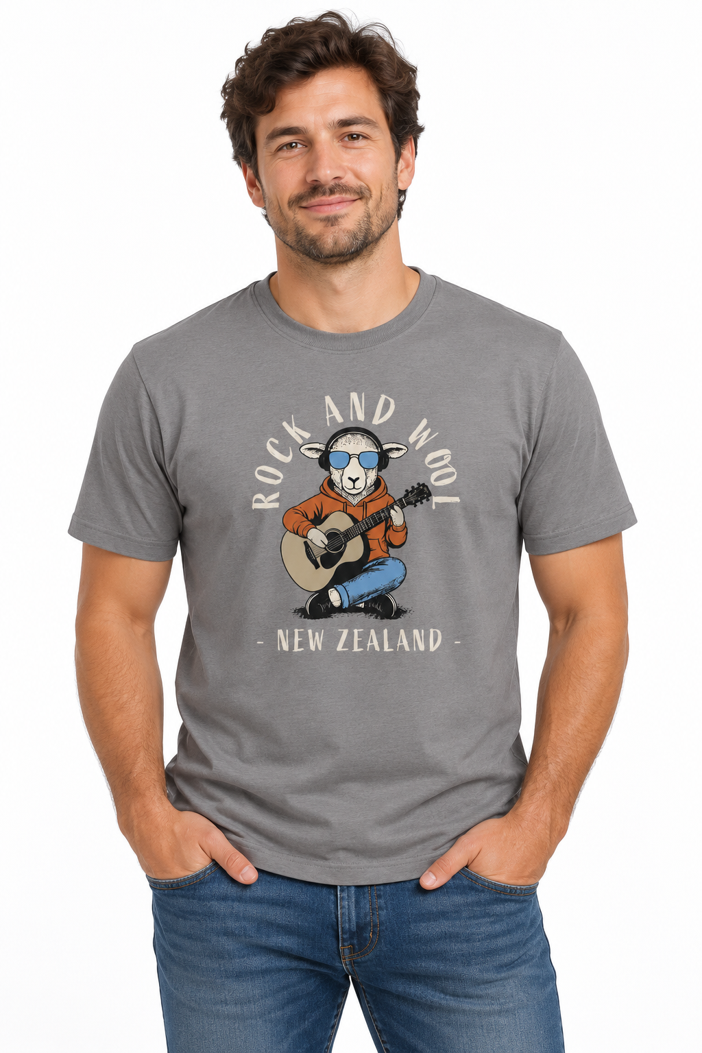 Mens T-Shirt - Rock and Wool