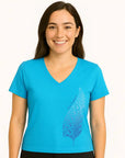 Womens New Zealand T Shirt - Silver Fern