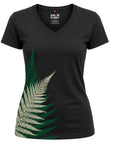 Womens New Zealand T Shirt - Silver Fern