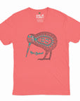 Womens New Zealand T Shirt - Batik Kiwi