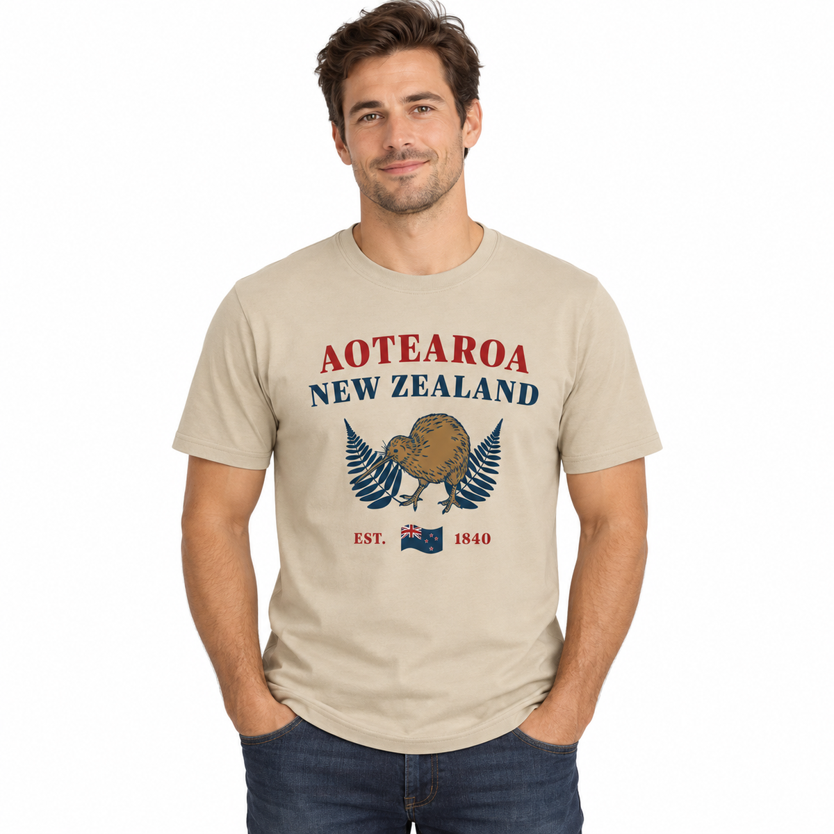 Aotearoa Kiwi Heritage T-Shirt