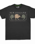 Men's New Zealand T-Shirt - Kiwi and Koru