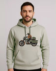 Mens New Zealand Hoodie - Motorbike Kiwi Hoodie