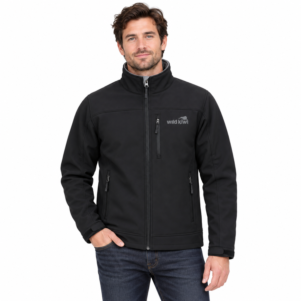 Mens Softshell Jacket - Wild Kiwi