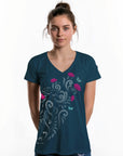 Womens New Zealand T Shirt - Pohutukawa