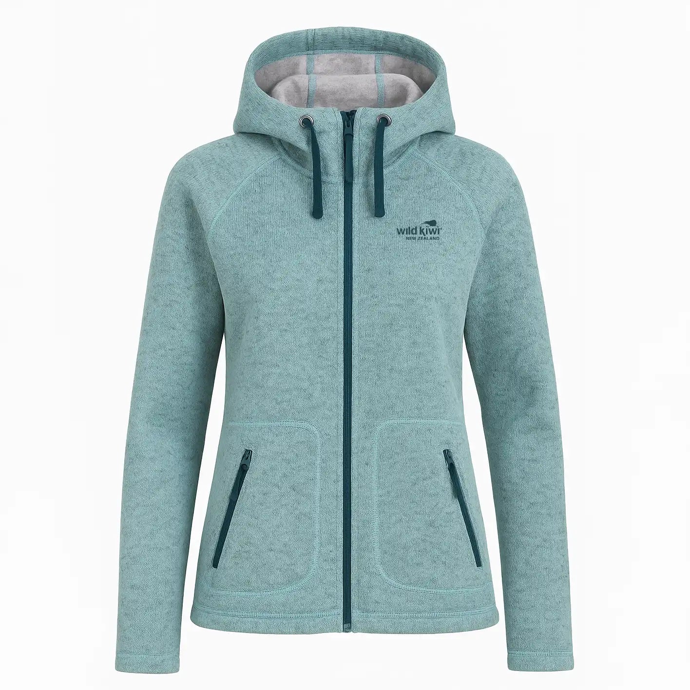 Womens Fleece Jacket - Wild Kiwi