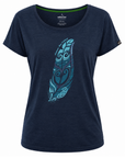 Womens New Zealand T Shirt - Feather