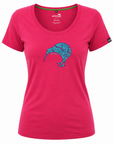 Womens New Zealand T Shirt - Paisley Kiwi