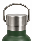 Green Kōwhaiwhai Insulated Drink Bottle