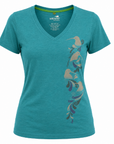 Women New Zealand T Shirt - Kiwi and Koru