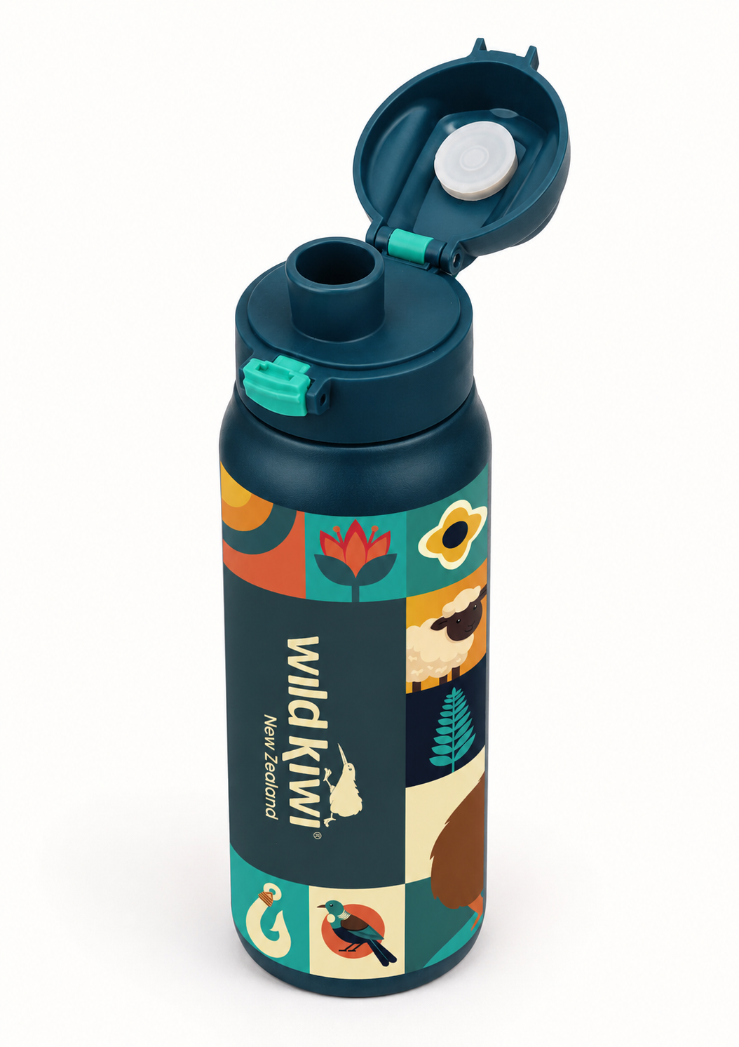 NZ Icons Insulated Water Bottle