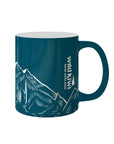 Mountains Engraved Mug