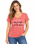 Womens T-Shirt - Embroidered NZ 1840
