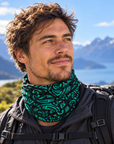 Neck Gaiter | Multi Scarf | Bandana | Headband - Kowhaiwhai