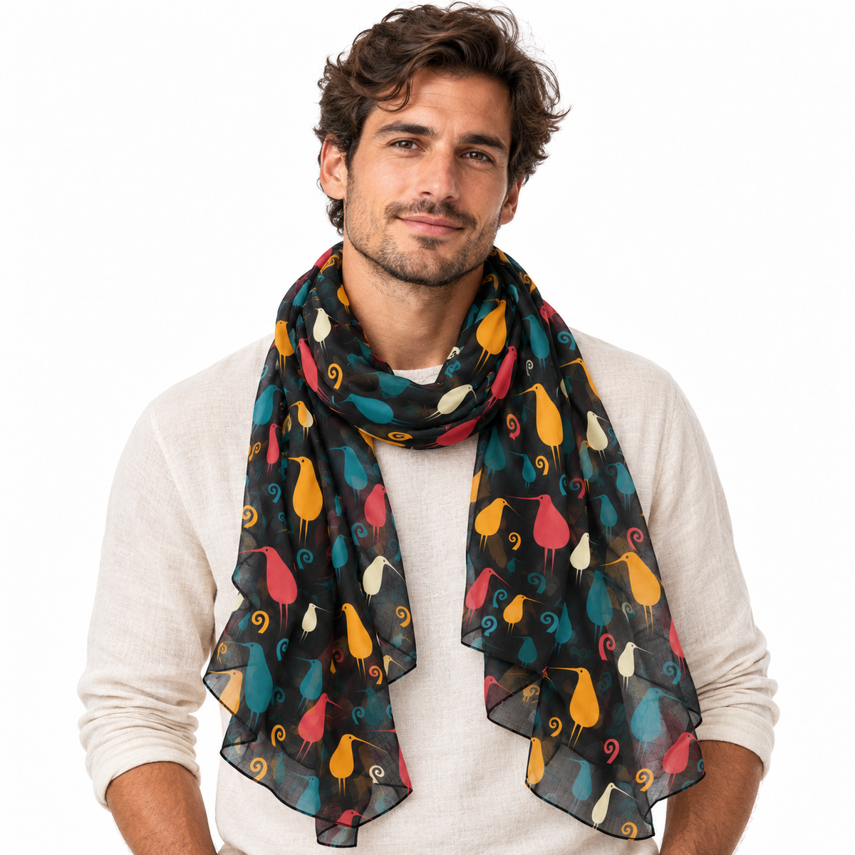 Wild Kiwi Scarf - Kiwi