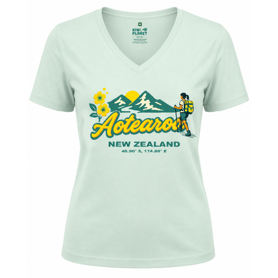 Women's New Zealand T Shirt - Tramper