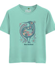 Womens New Zealand T Shirt - Floral Kiwi
