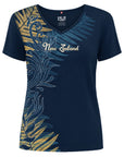 Women's New Zealand T Shirt - Fern Koru