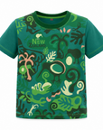 Childrens New Zealand T Shirt - Camo