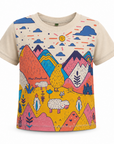 Childrens New Zealand T Shirt - Sheep Kiwi