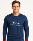 Men's Active Fit NZ T-Shirt - Mountains