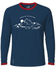 Men's Active Fit NZ T-Shirt - Mountains