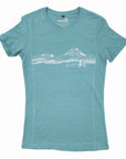 Women's Active Fit NZ T-Shirt - Mountains