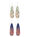 Earring Set Teardrop - Kowhaiwhai