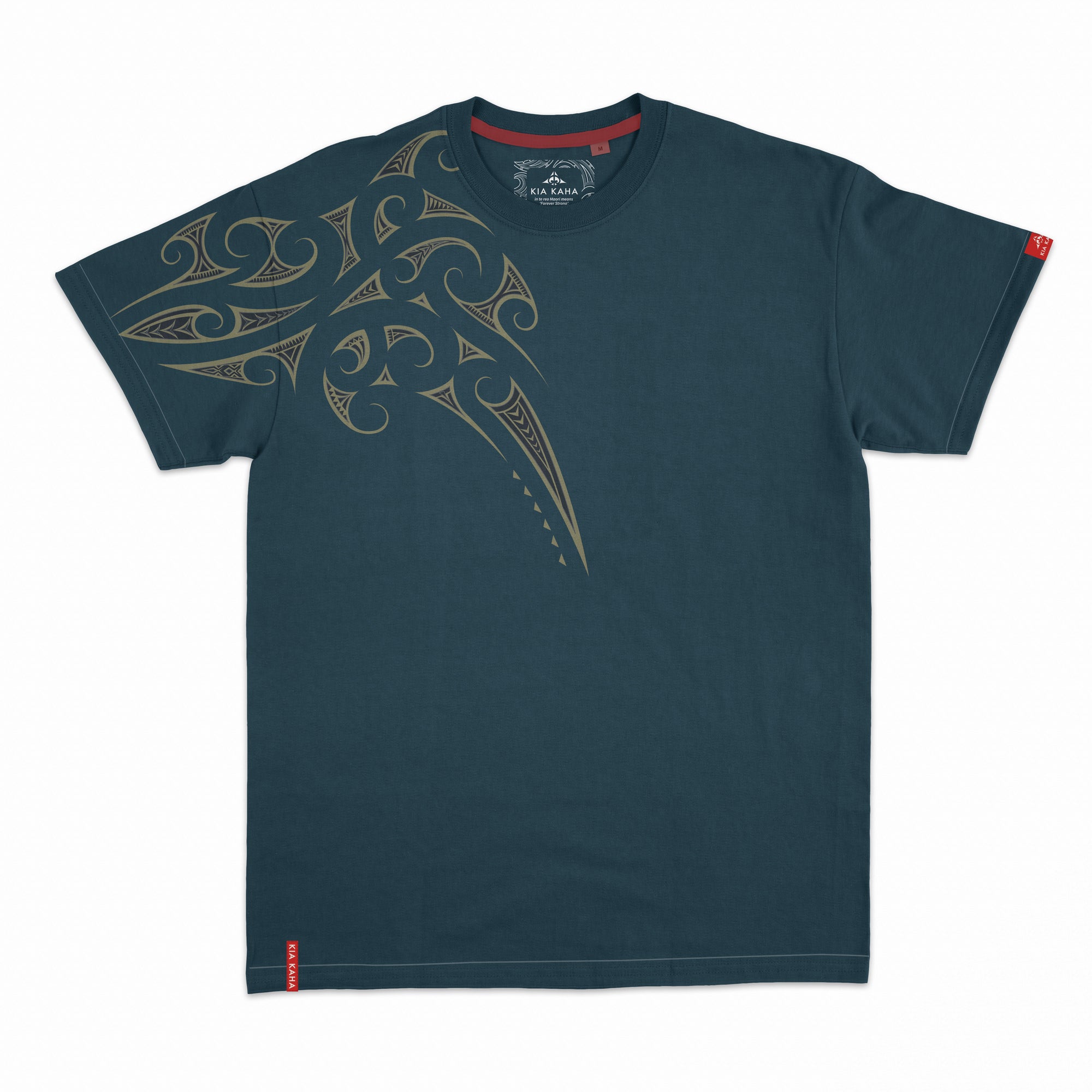 Mens Maori T Shirt - Kia Kaha