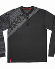 Mens Maori Long Sleeve T Shirt - Kia Kaha