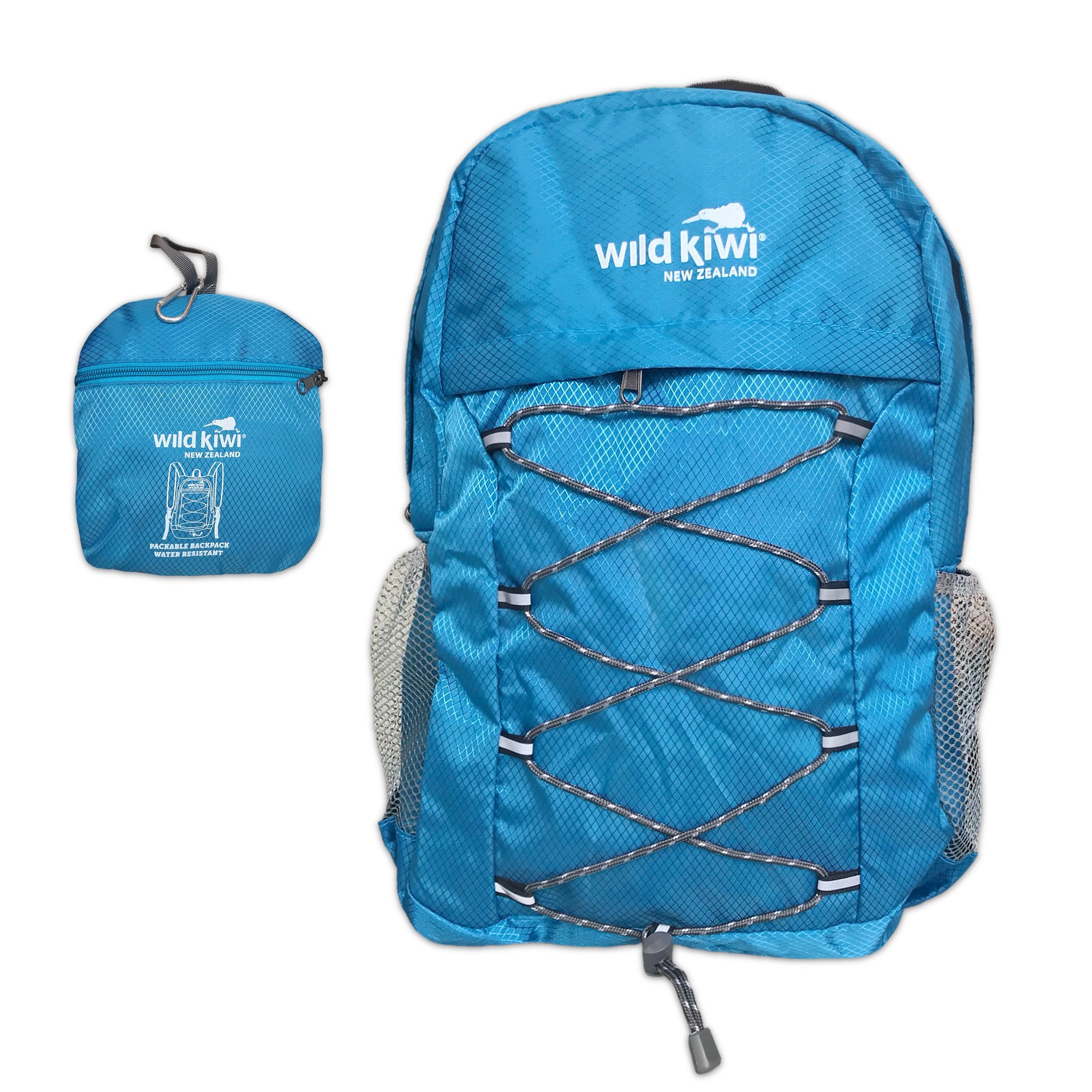 Packable Backpack-Wild Kiwi-Water Resistant 