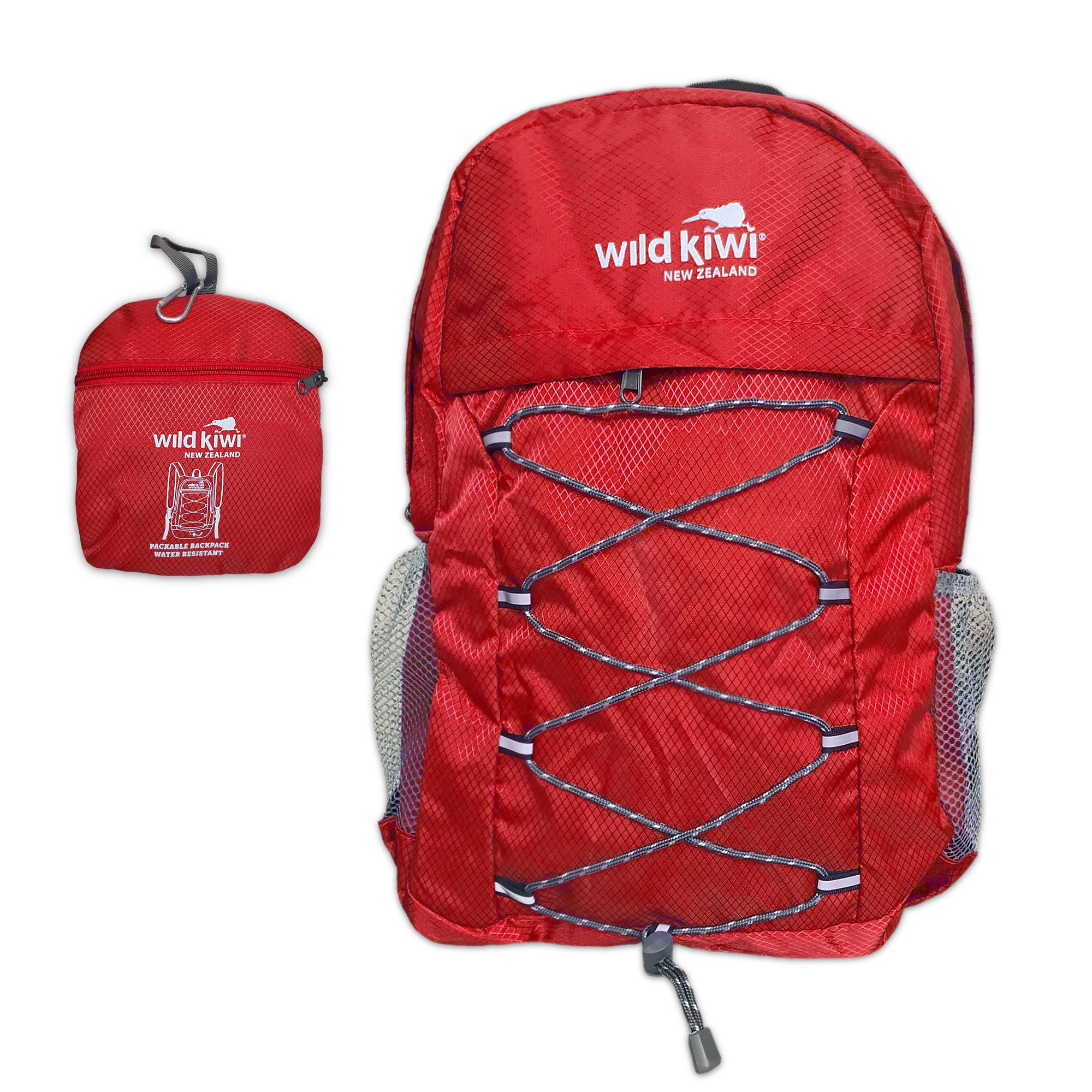Packable Backpack-Wild Kiwi-Water Resistant 