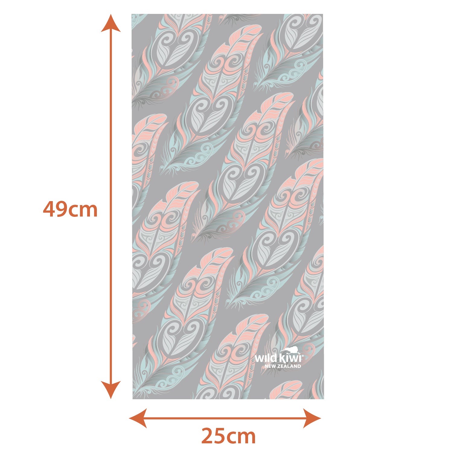 Wild Kiwi Multi Scarf provides sun, dust and wind protection