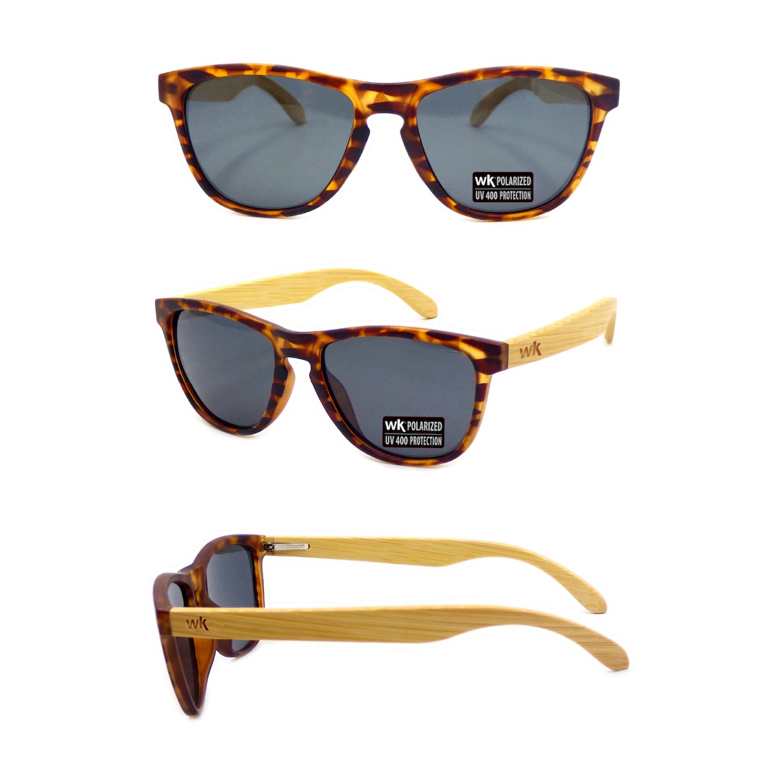 Wild Kiwi Bamboo Polarised Sunglasses for Men and Women