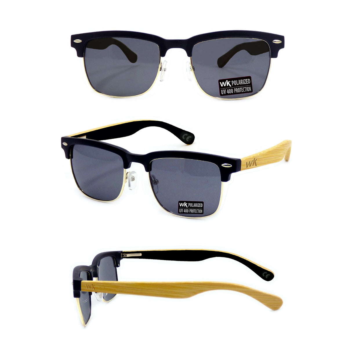 Wild Kiwi Bamboo Polarised Sunglasses for Men and Women