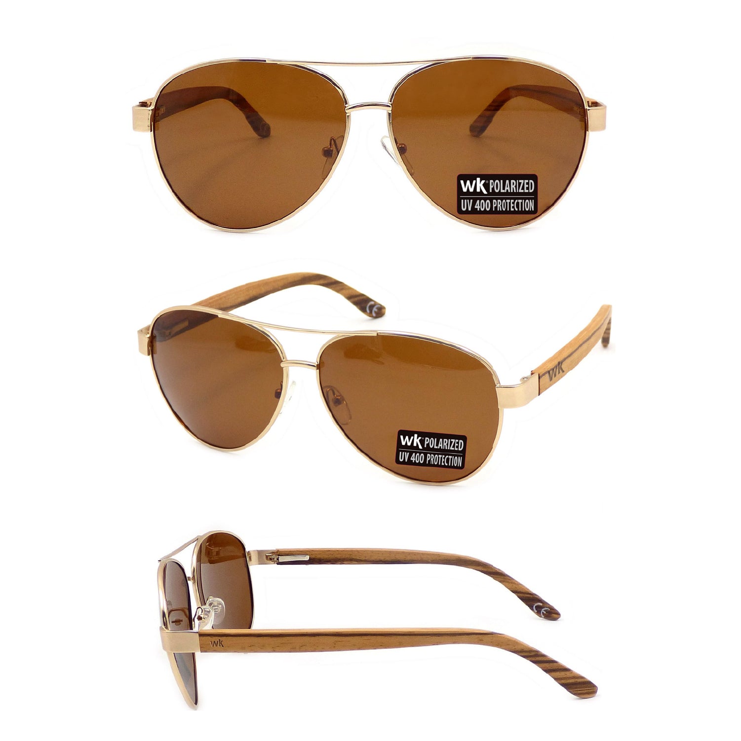 Wild Kiwi Wood Polarised Sunglasses for men and women