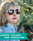Wild Kiwi Wood Polarised Sunglasses for men and women