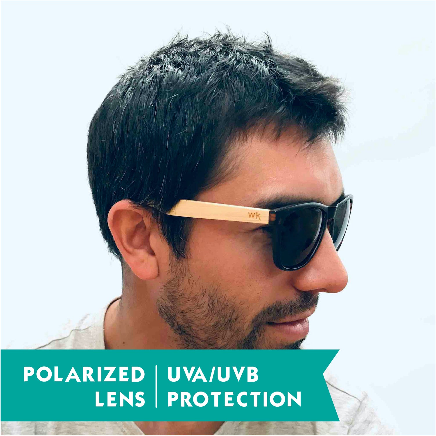 Wild Kiwi Bamboo Polarised Sunglasses for Men and Women