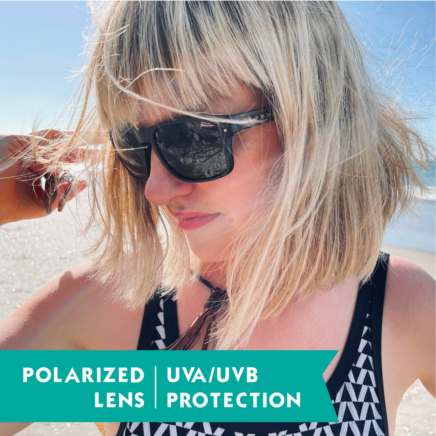 Wild Kiwi Wood Polarised Sunglasses for men and women