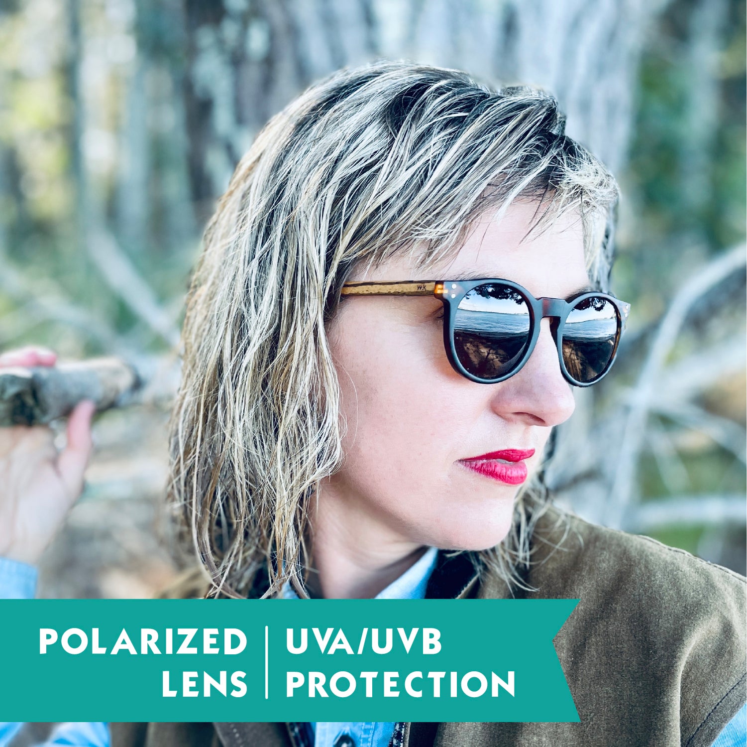 Wild Kiwi Wood Polarised Sunglasses for men and women