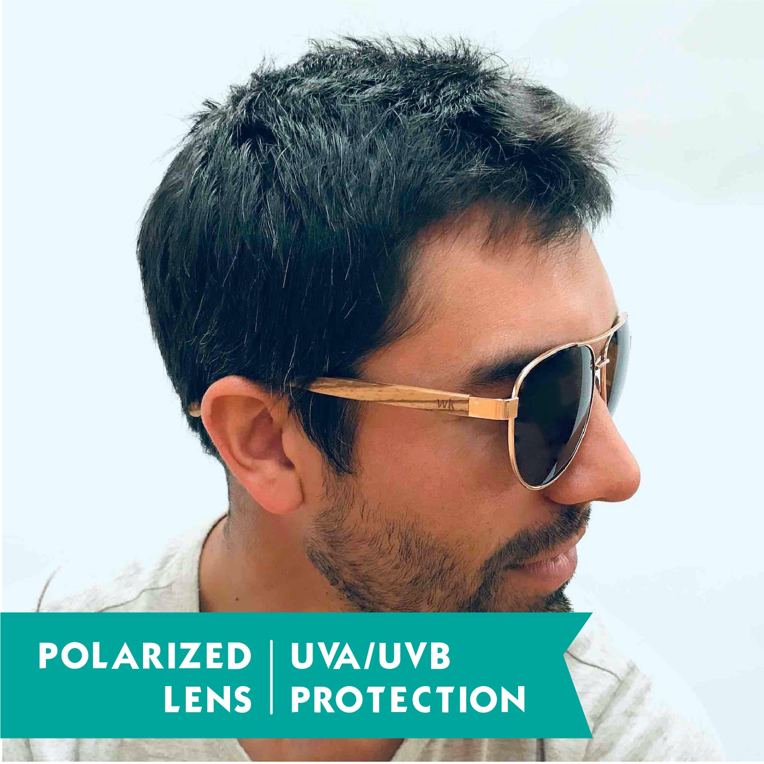Wild Kiwi Wood Polarised Sunglasses for men and women