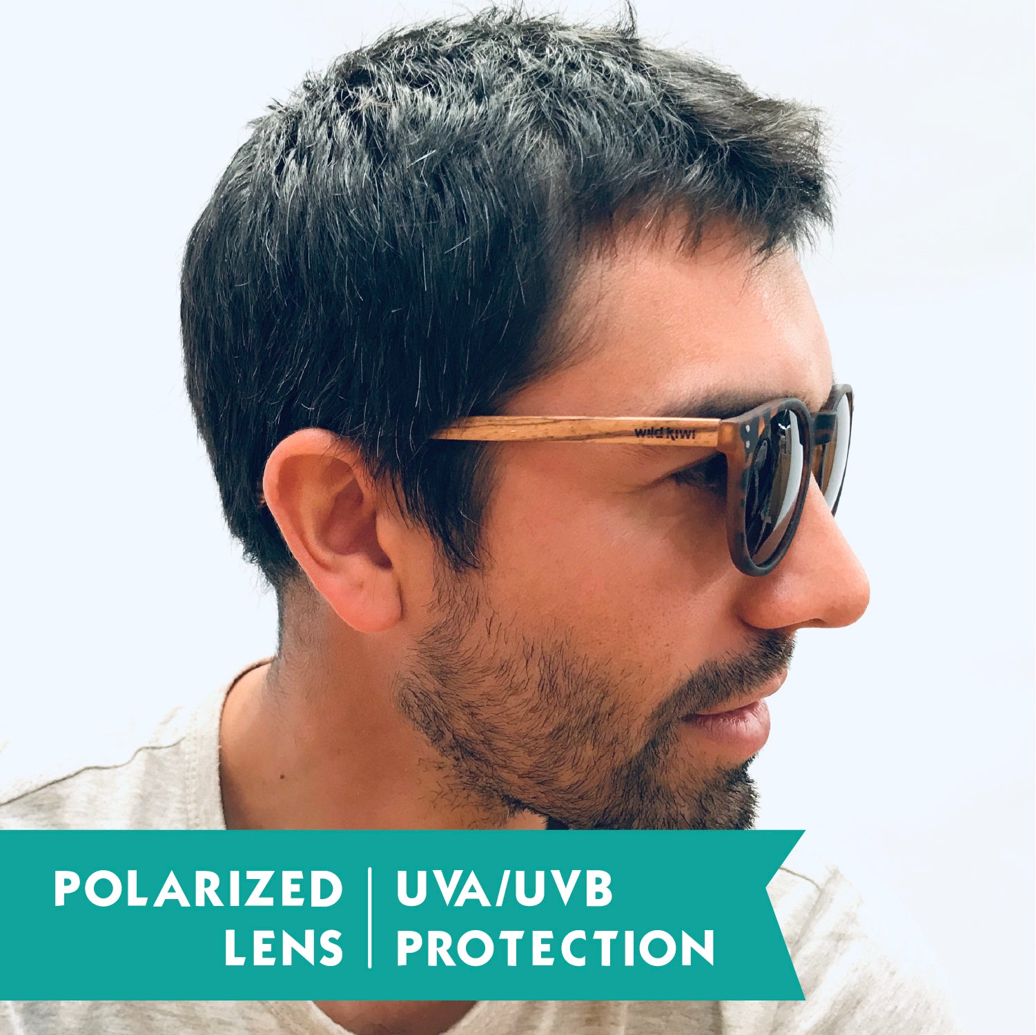 Wild Kiwi Wood Polarised Sunglasses for men and women
