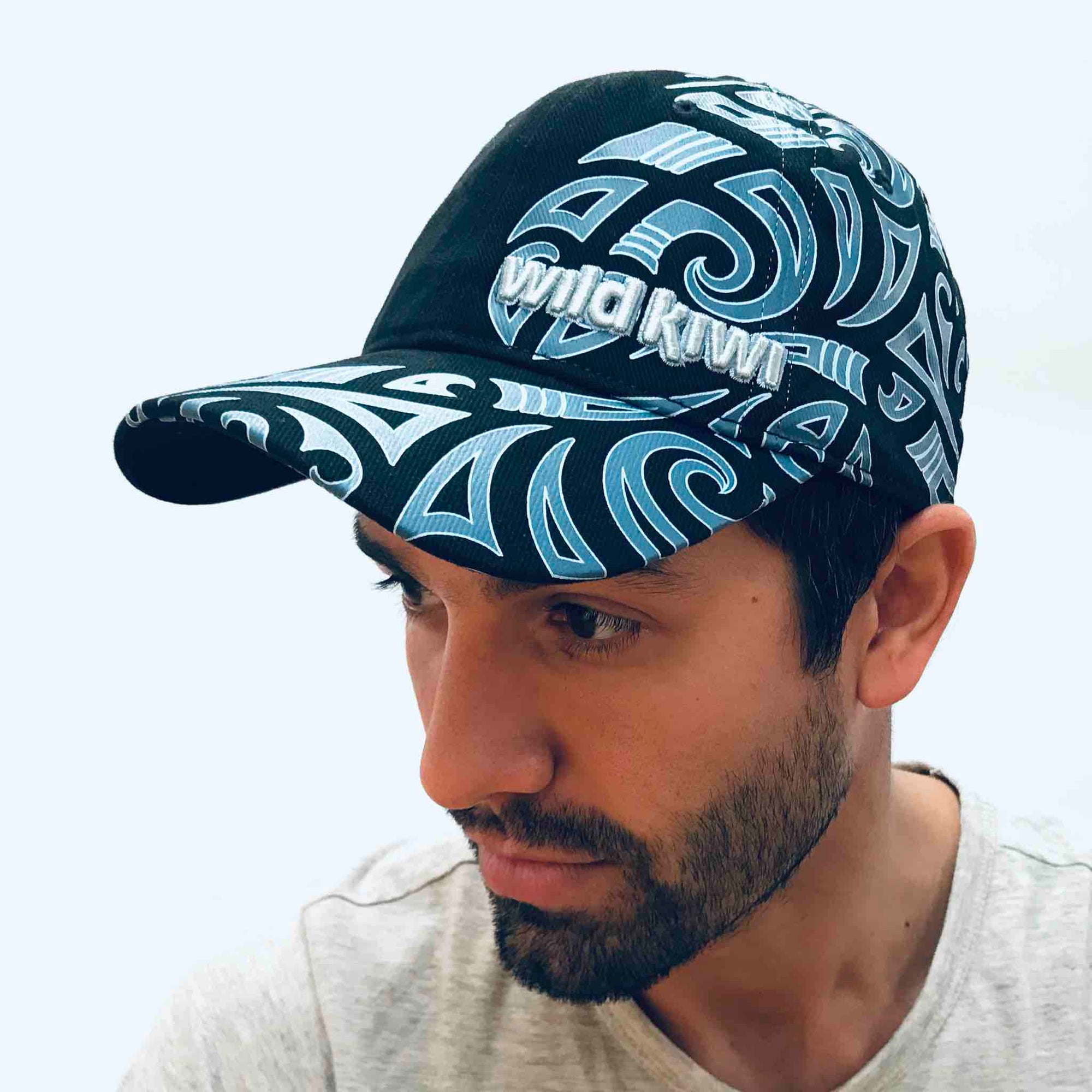 New Zealand Cap-Maori Tattoo-One size fits all