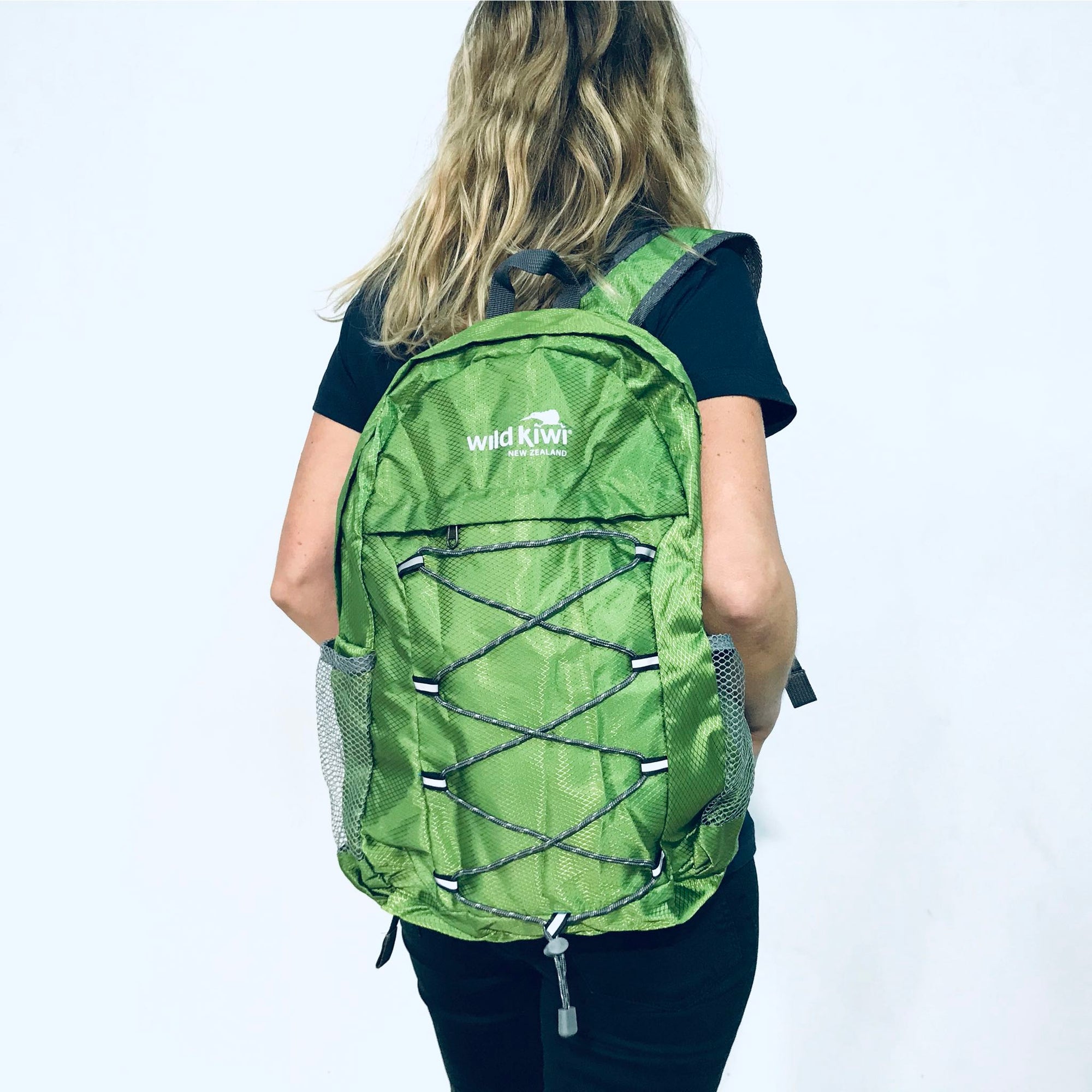 Packable Backpack-Wild Kiwi-Water Resistant 